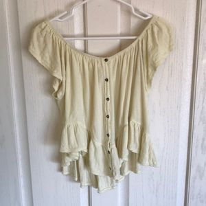 FP off the shoulder top